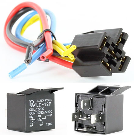 Relay 12V f. Globalsat GTR-129/TR-600