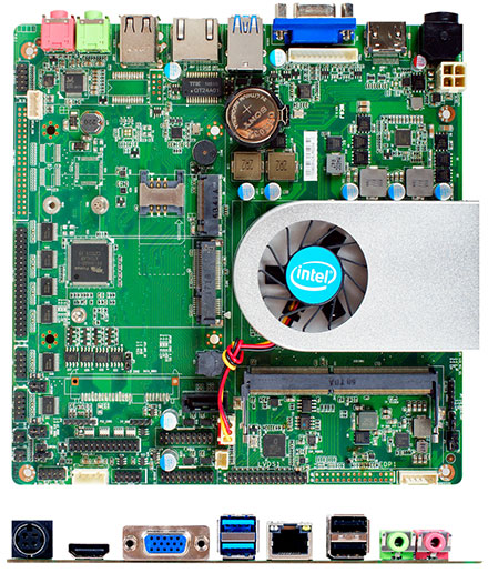 Jetway NC6J-I6100-6C (Intel Skylake-U)