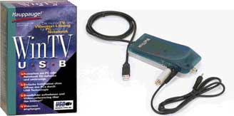 HAUPPAUGE WinTV USB (external TV-card)